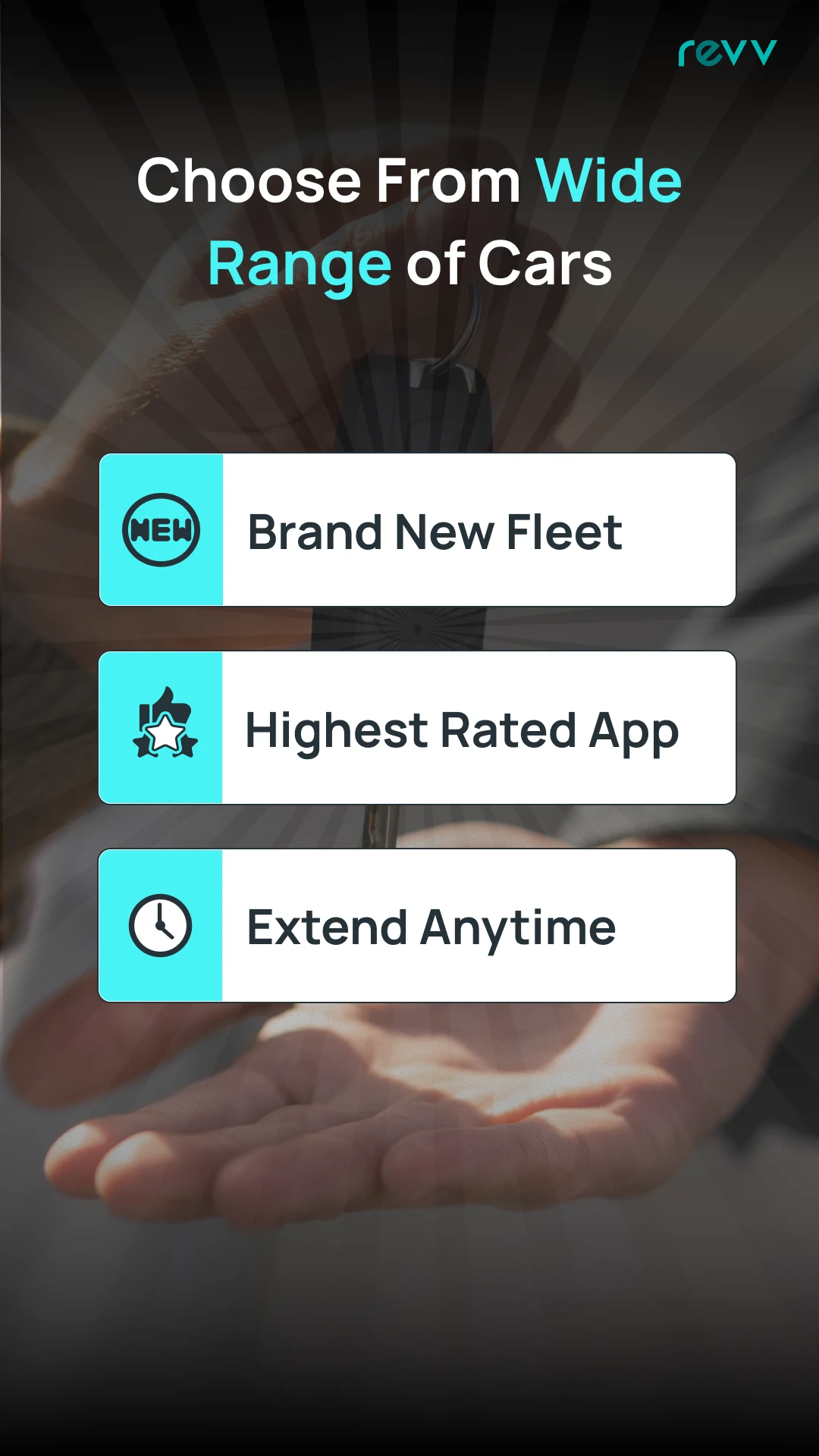 Revv: Self-Drive Car Rentals screenshot